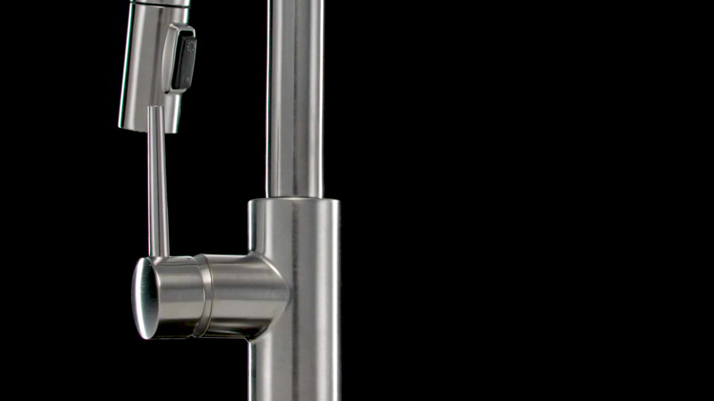 Delta Trinsic Pull Down Touch Single Handle Kitchen Faucet with